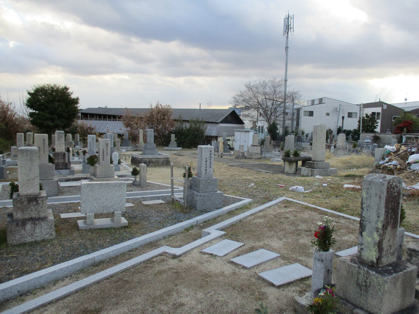 久代新田墓地の写真　川西市のお墓なら川西霊園ガイド